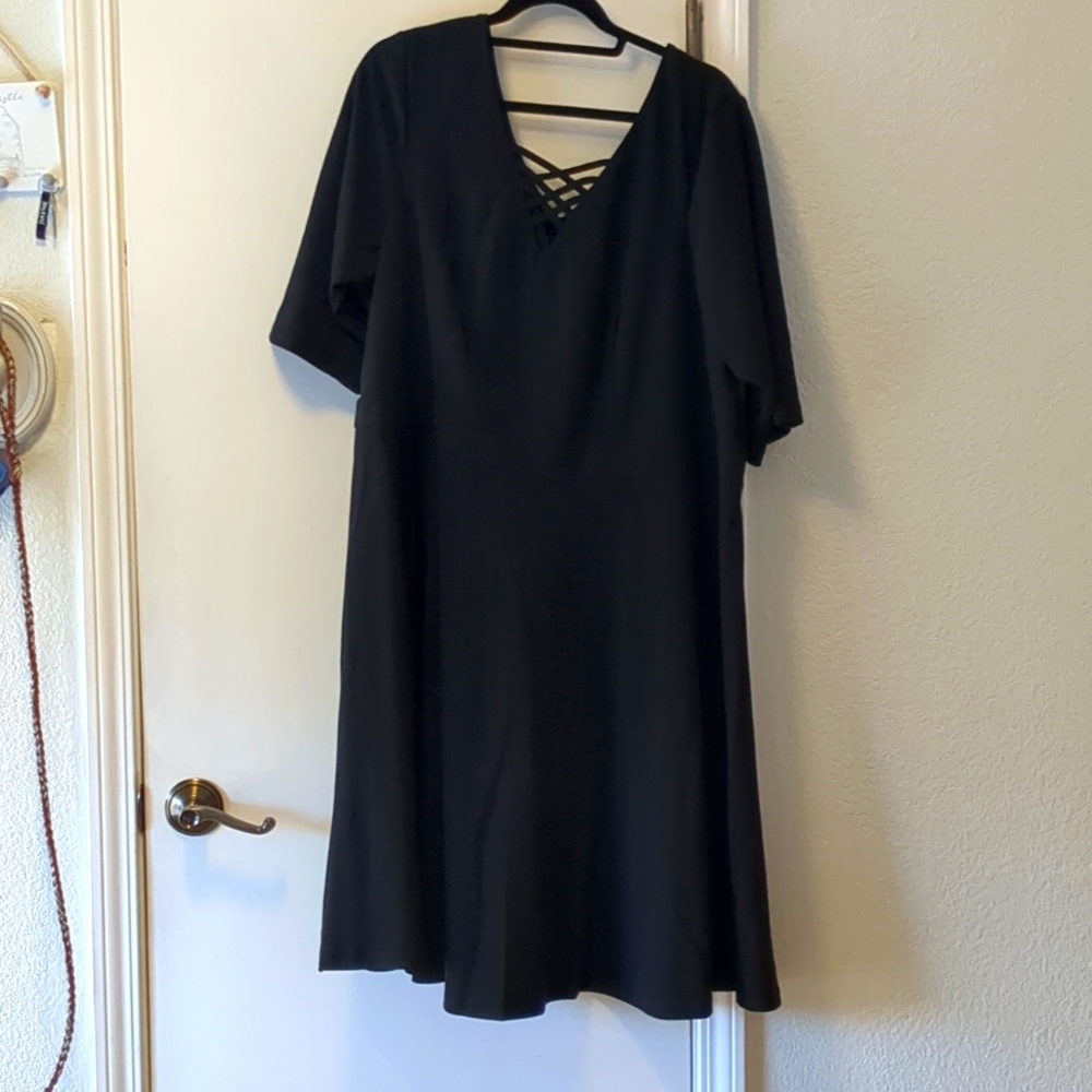 City Chic Fit-and-Flare Dress - 24